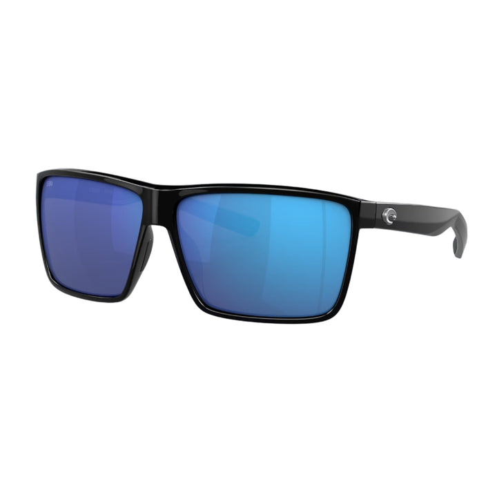 Costa Del Mar Rincon 06S9018 Shiny Black Frame / Blue Mirror Lens