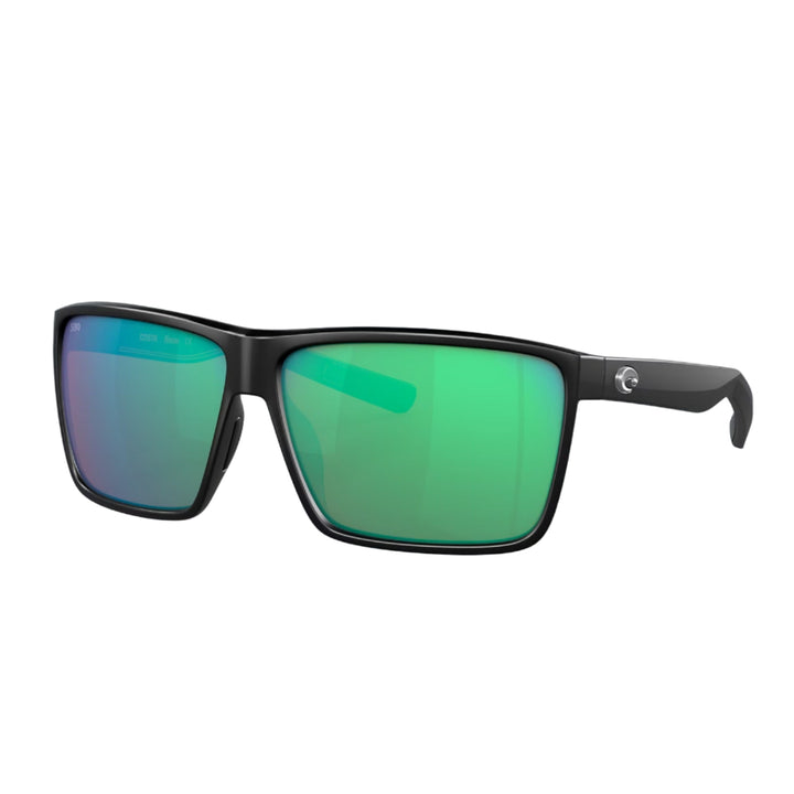 Costa Del Mar Rincon 06S9018 Black Frame / Green Polarized Mirror Glass 580G