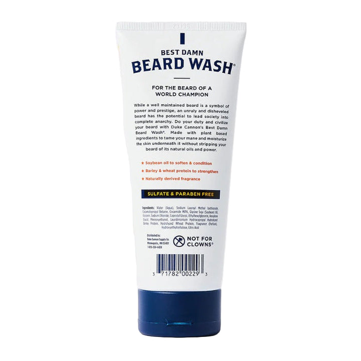 Duke Cannon Best Damn Beard Wash