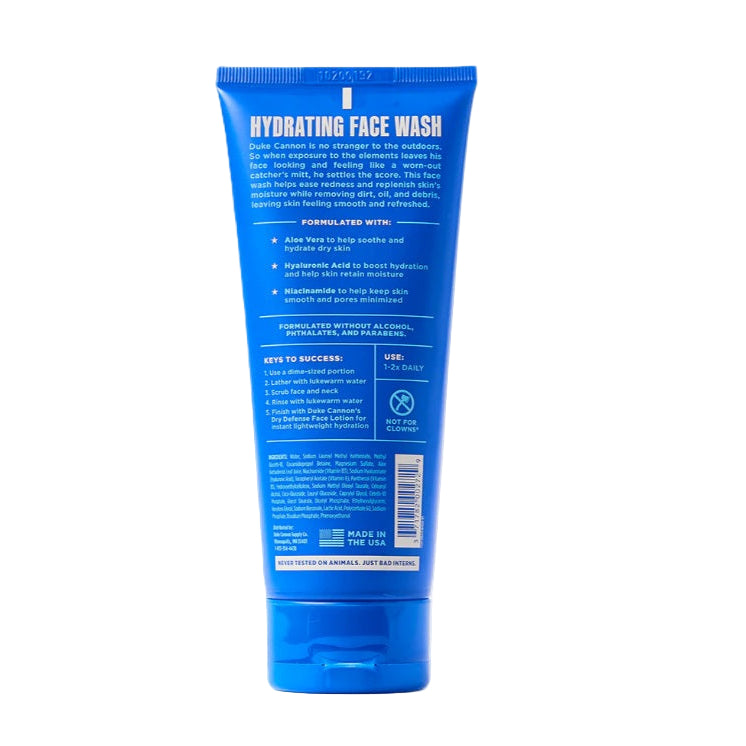 Duke Cannon Hydrating Face Wash