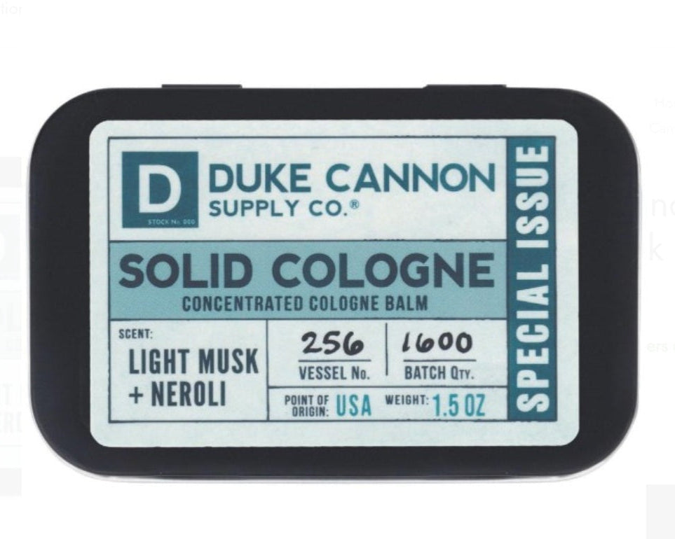 Duke Cannon Solid Cologne
