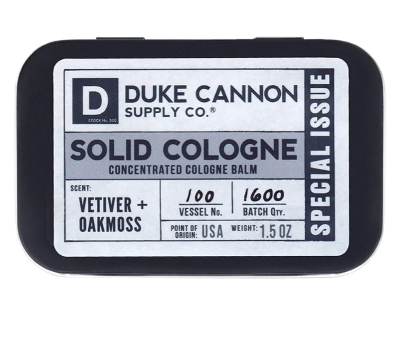 Duke Cannon Solid Cologne