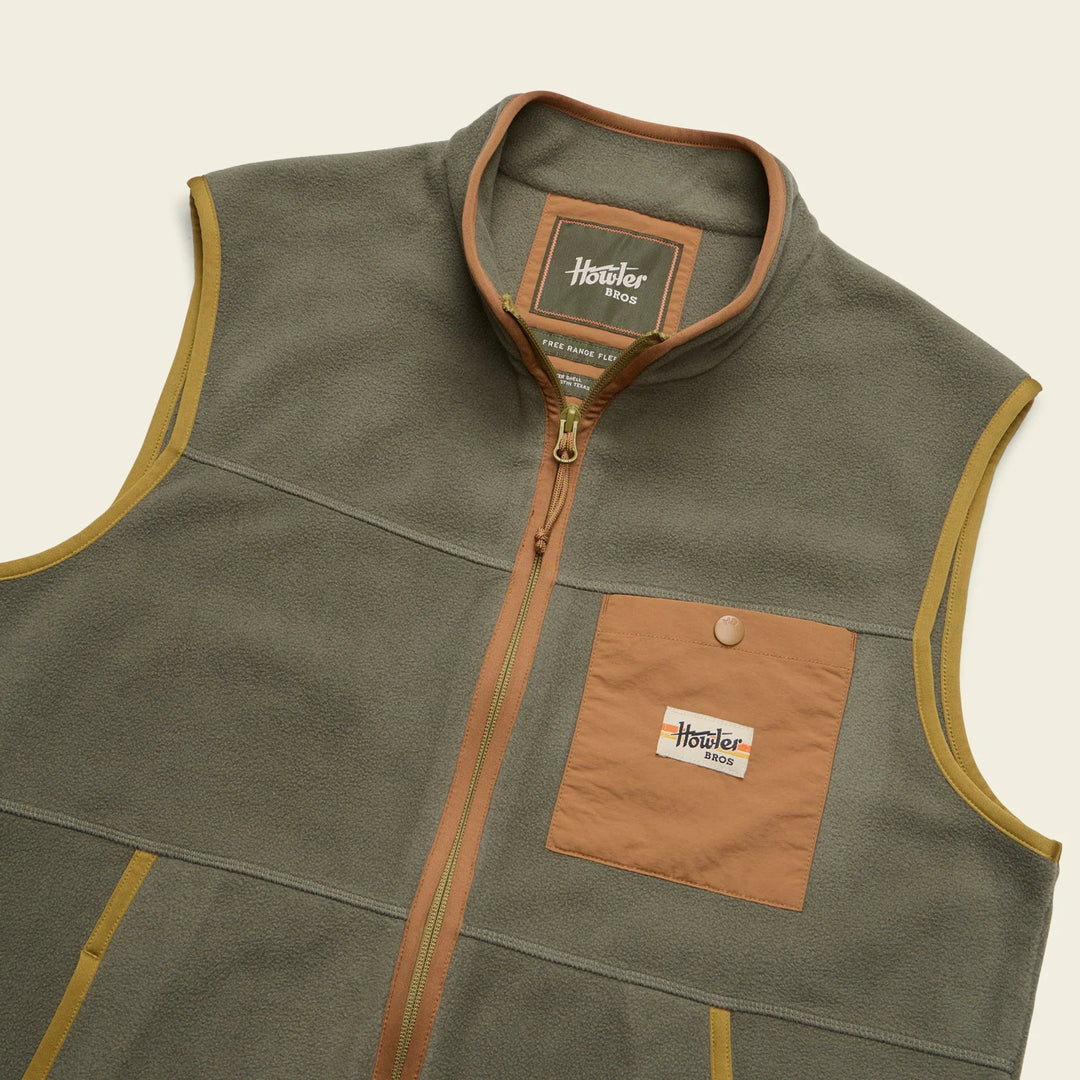 Howler Bros Free Range Fleece Vest | Men's