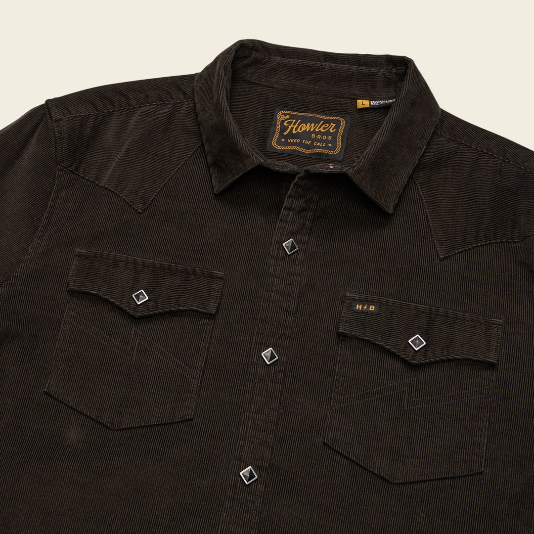 Howler Bros Banning Corduroy Snapshirt | Men's