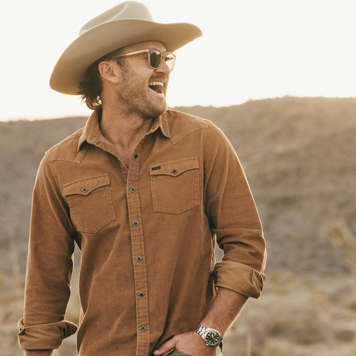 Howler Bros Banning Corduroy Snapshirt | Men's