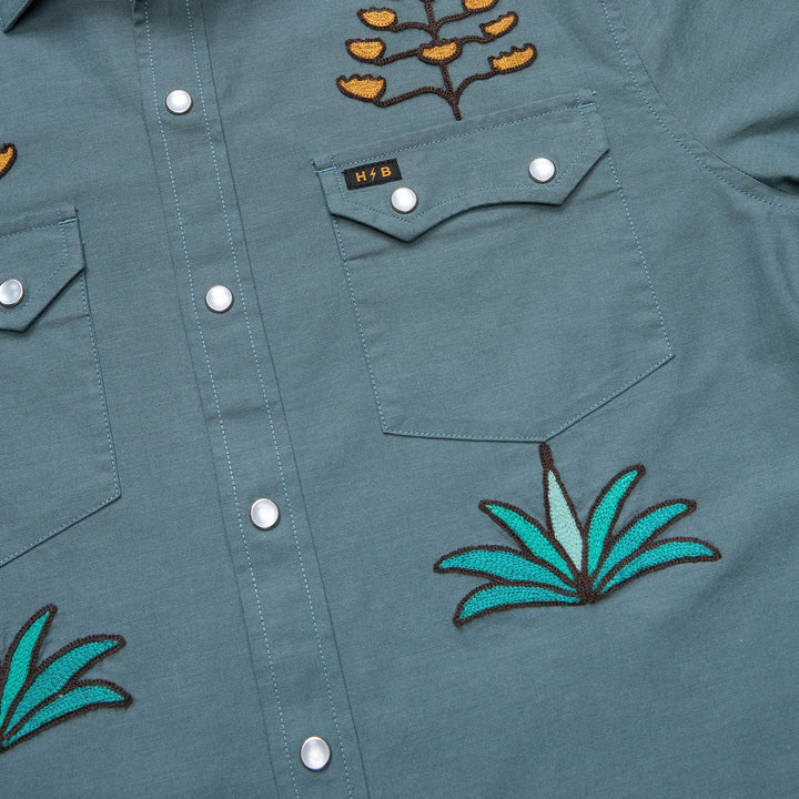 Howler Bros Crosscut Deluxe Longsleeve Snapshirt | Men's