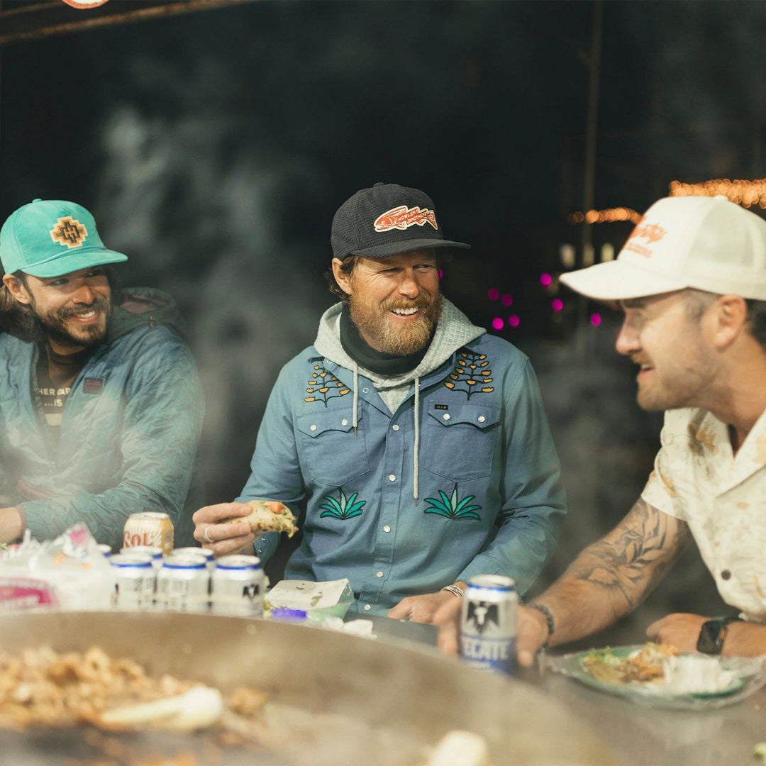 Howler Bros Crosscut Deluxe Longsleeve Snapshirt | Men's