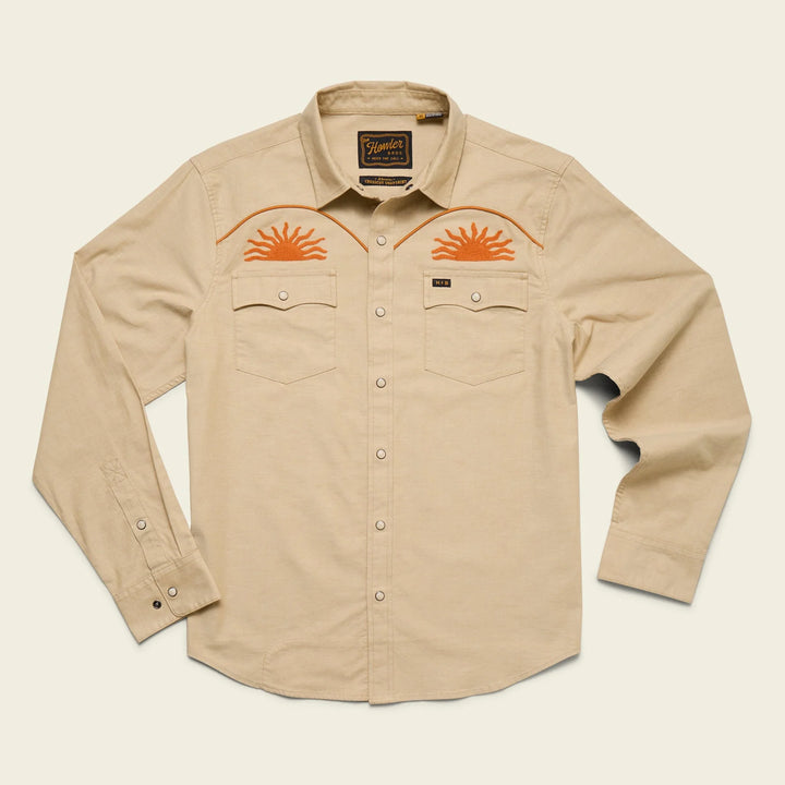 Howler Bros Crosscut Deluxe Longsleeve Snapshirt | Men's
