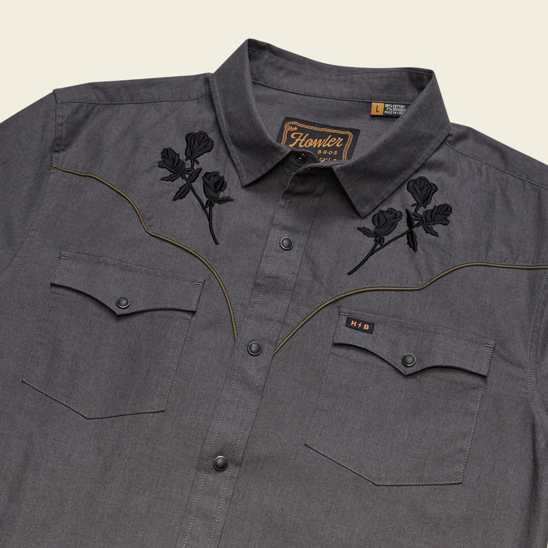 Howler Bros Crosscut Deluxe Longsleeve Snapshirt | Men's