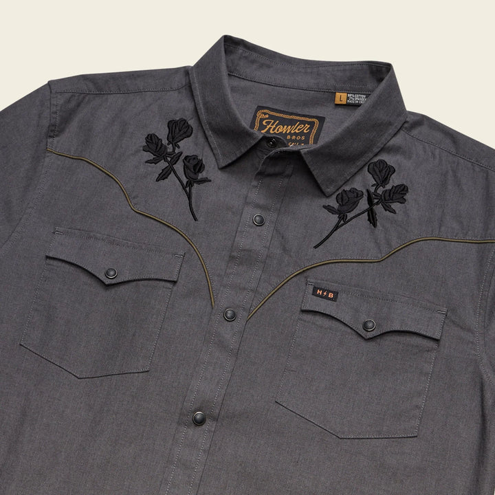 Howler Bros Crosscut Deluxe Longsleeve Snapshirt | Men's