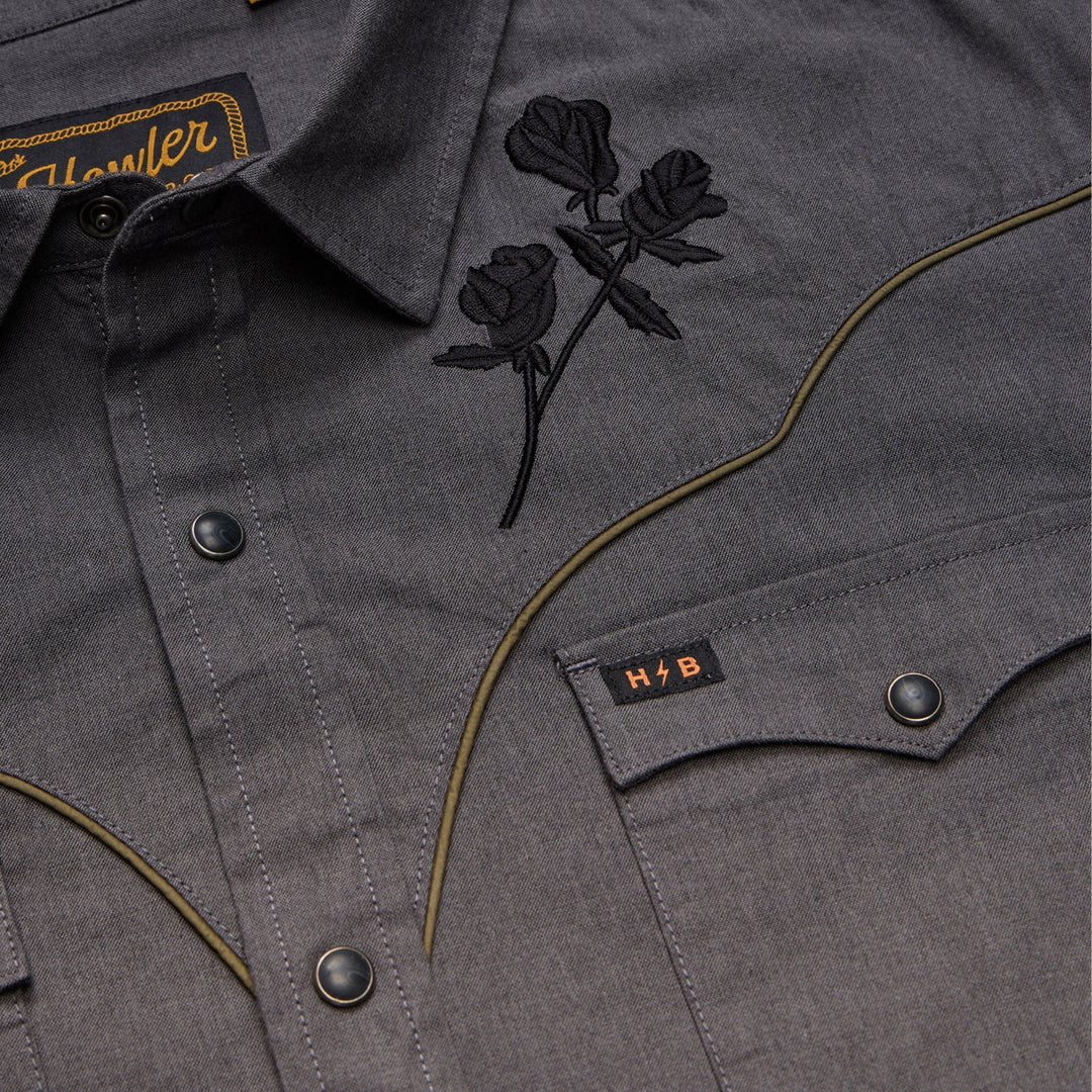 Howler Bros Crosscut Deluxe Longsleeve Snapshirt | Men's