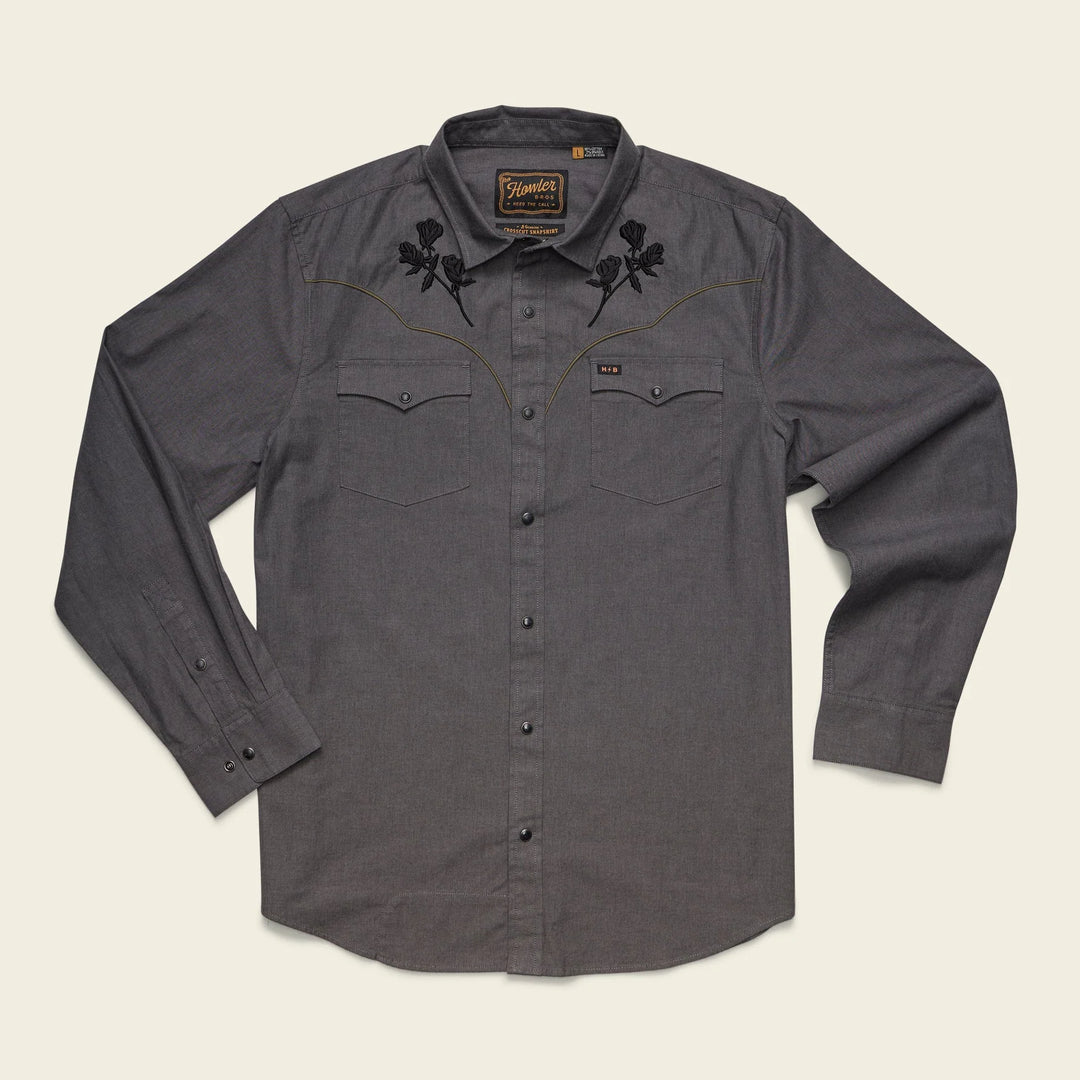 Howler Bros Crosscut Deluxe Longsleeve Snapshirt | Men's