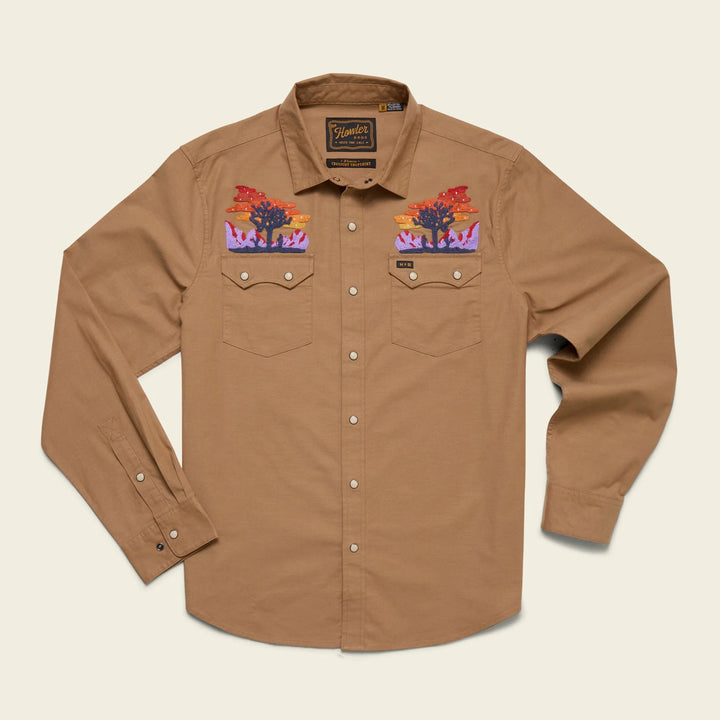 Howler Bros Crosscut Deluxe Longsleeve Snapshirt | Men's