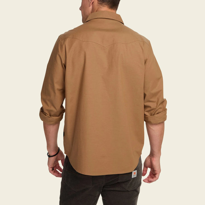 Howler Bros Crosscut Deluxe Longsleeve Snapshirt | Men's