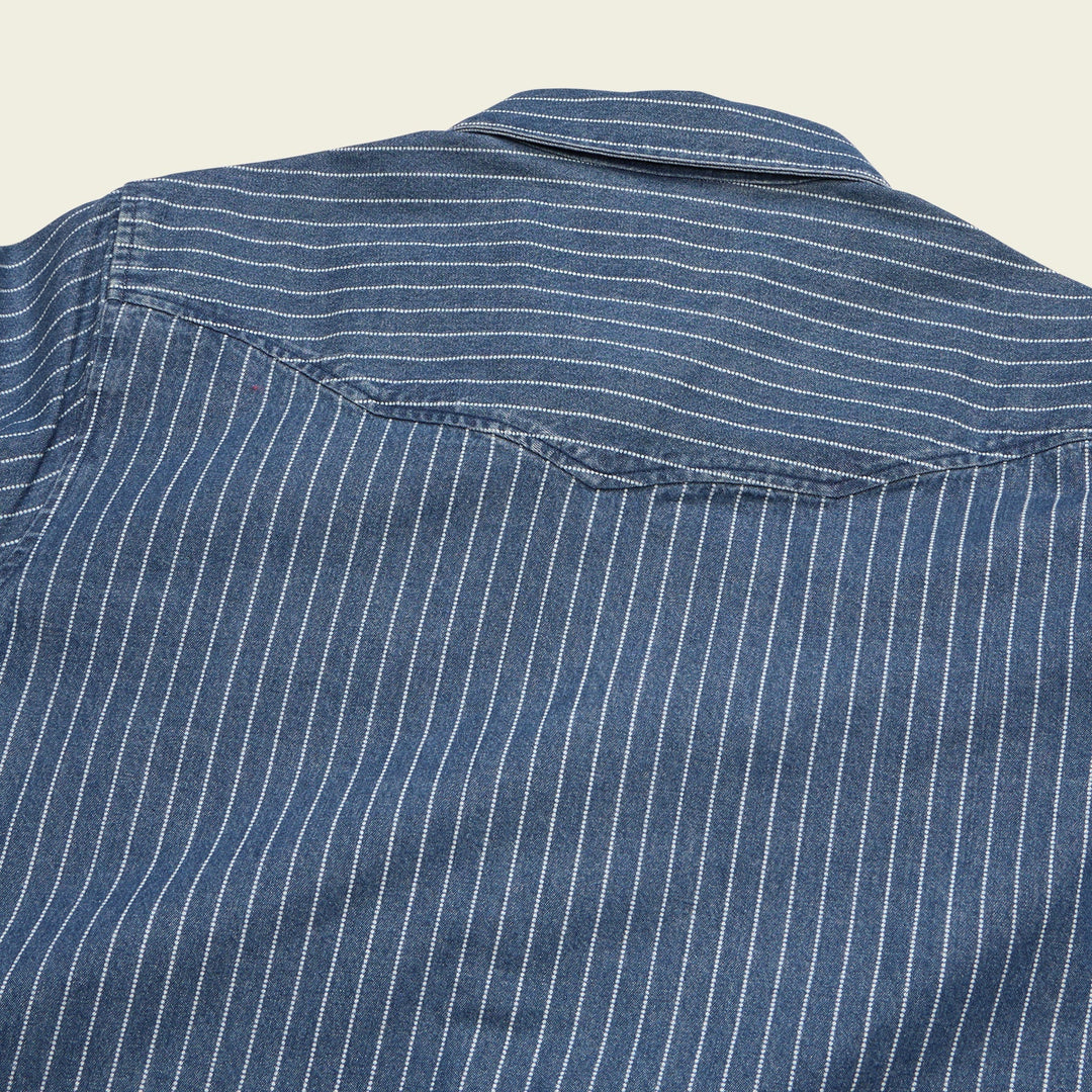 Howler Bros Dust Up Denim Longsleeve Snapshirt | Men's