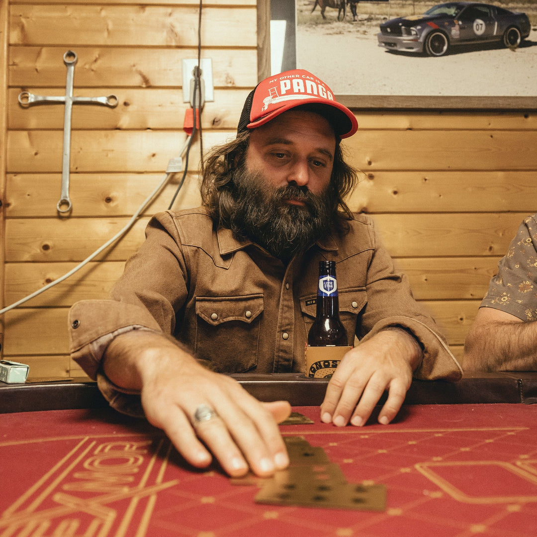 Howler Bros Dust Up Denim Longsleeve Snapshirt | Men's