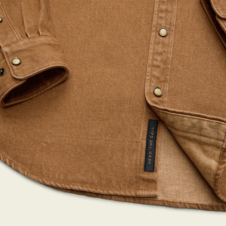 Howler Bros Dust Up Denim Longsleeve Snapshirt | Men's