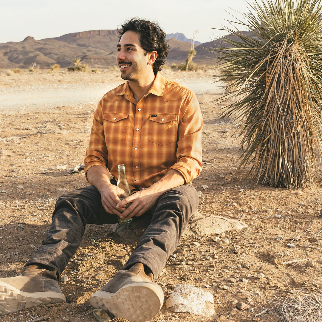 Howler Bros H Bar B Tech Longsleeve Snapshirt | Men's