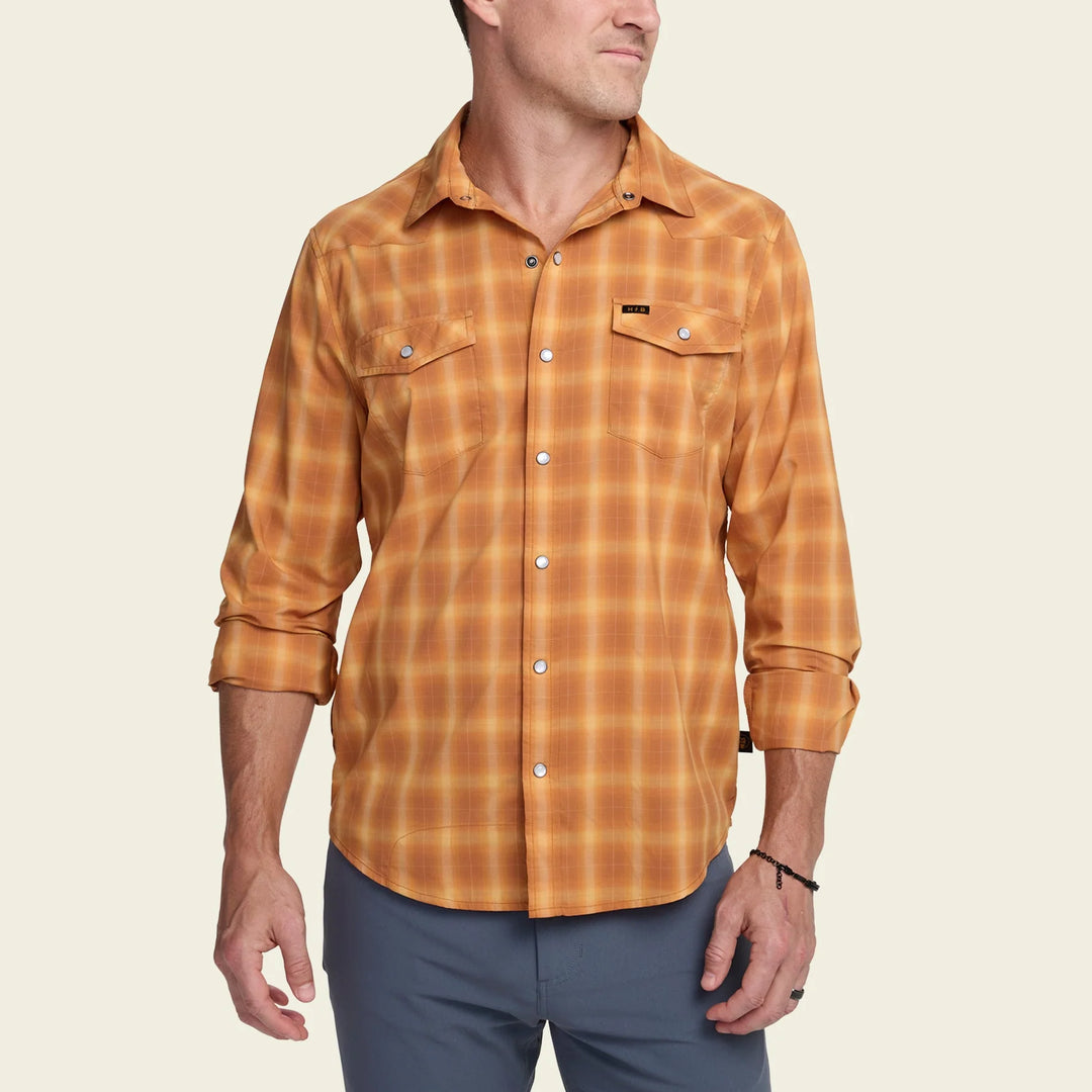 Howler Bros H Bar B Tech Longsleeve Snapshirt | Men's