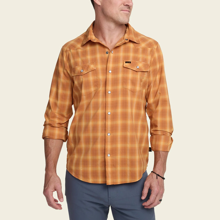 Howler Bros H Bar B Tech Longsleeve Snapshirt | Men's