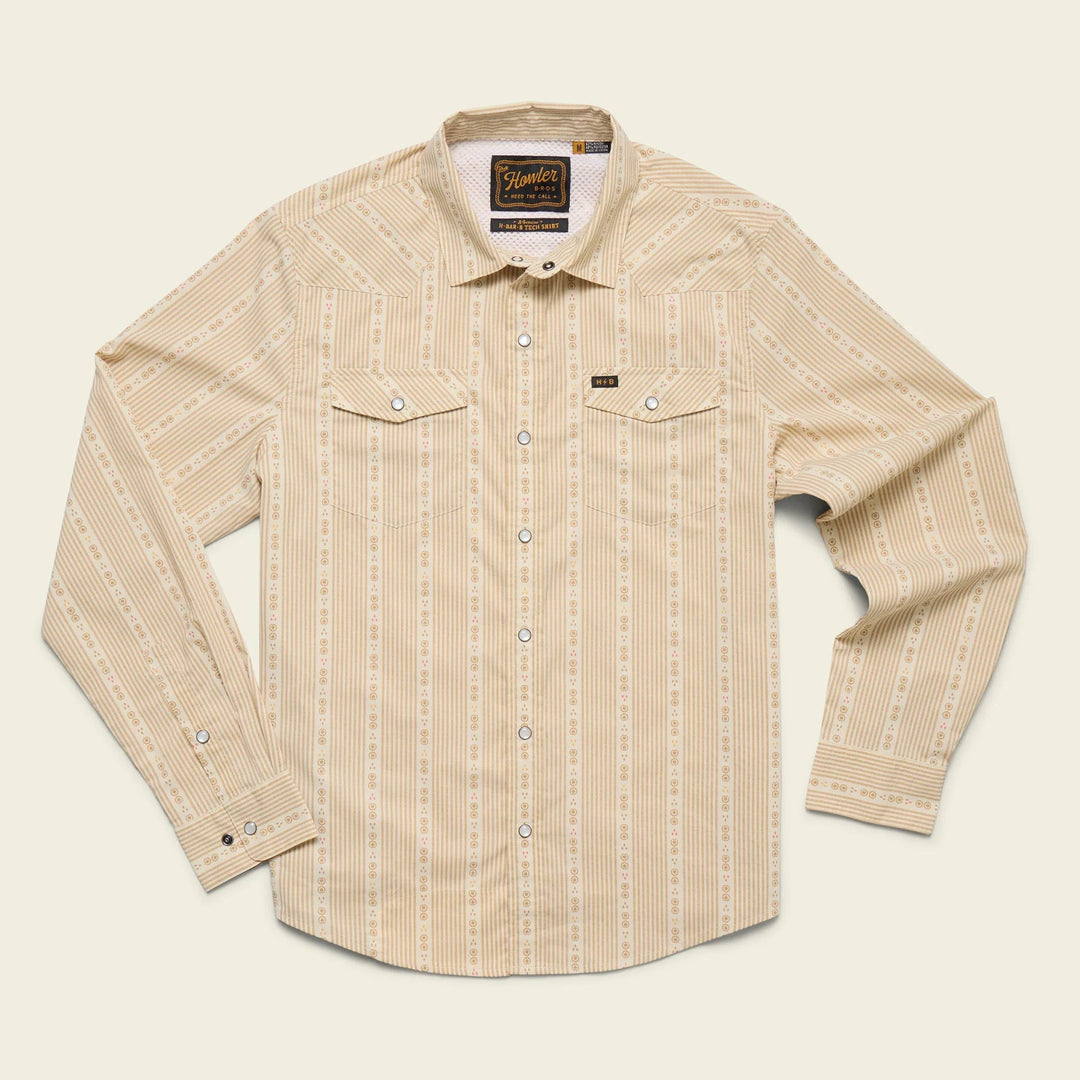 Howler Bros H Bar B Tech Longsleeve Snapshirt | Men's