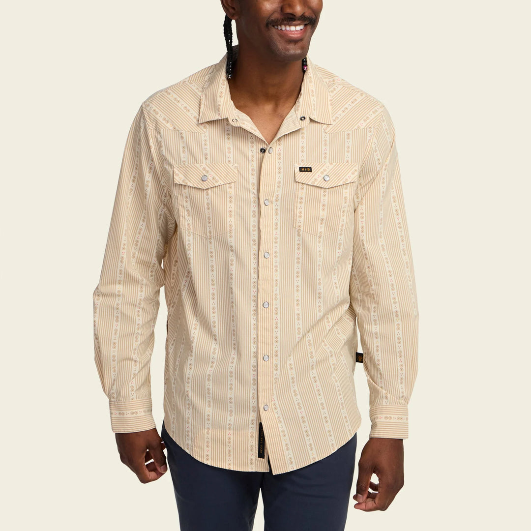 Howler Bros H Bar B Tech Longsleeve Snapshirt | Men's