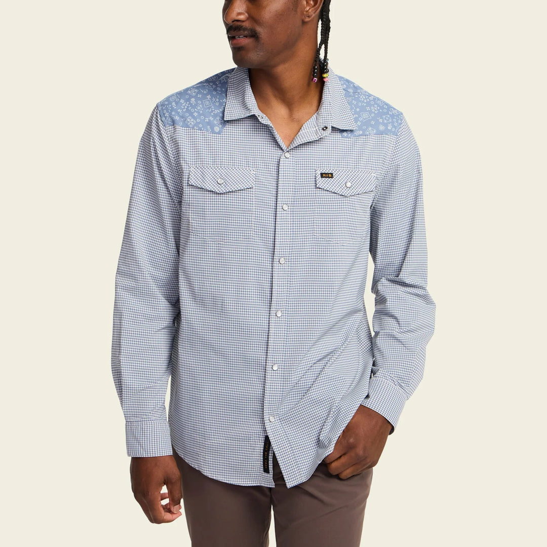 Howler Bros H Bar B Tech Longsleeve Snapshirt | Men's