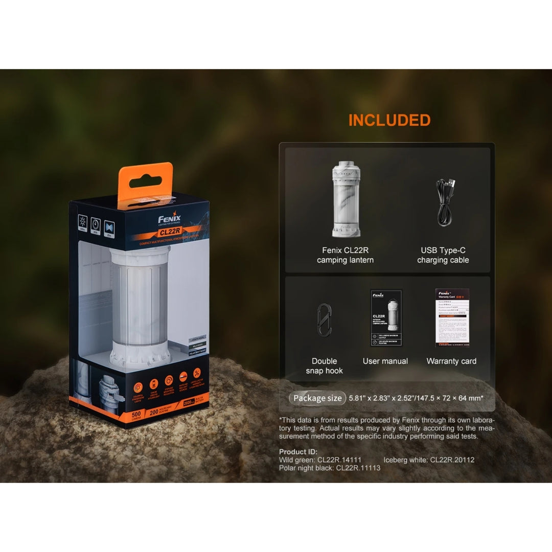 Fenix CL22R Compact Multifunctional Rechargeable Lantern