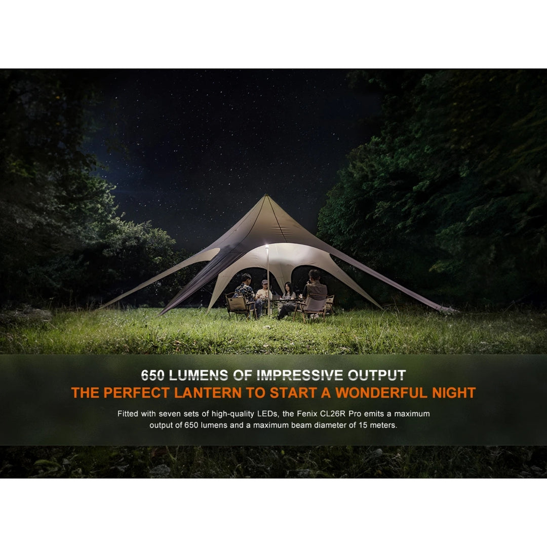 Fenix CL26R Pro Multifunctional Portable Rechargeable Camping Lantern