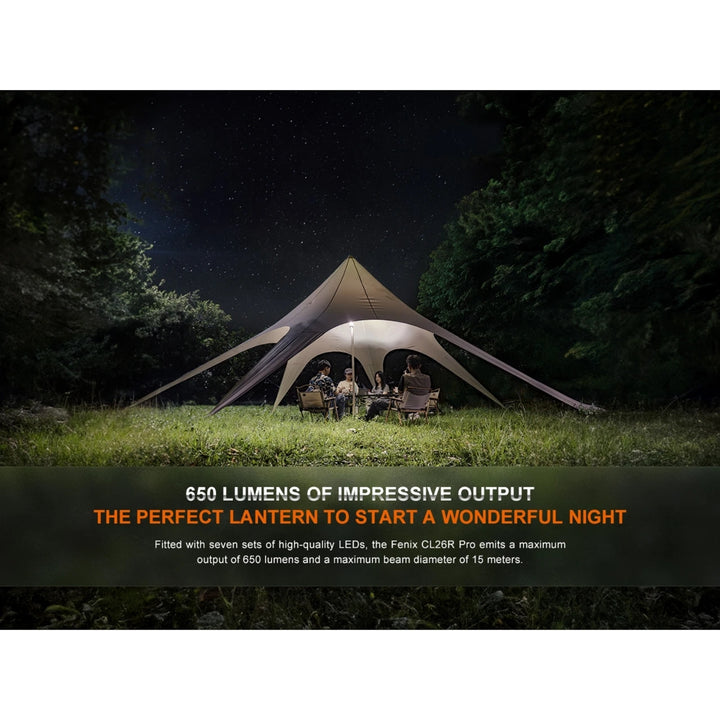 Fenix CL26R Pro Multifunctional Portable Rechargeable Camping Lantern