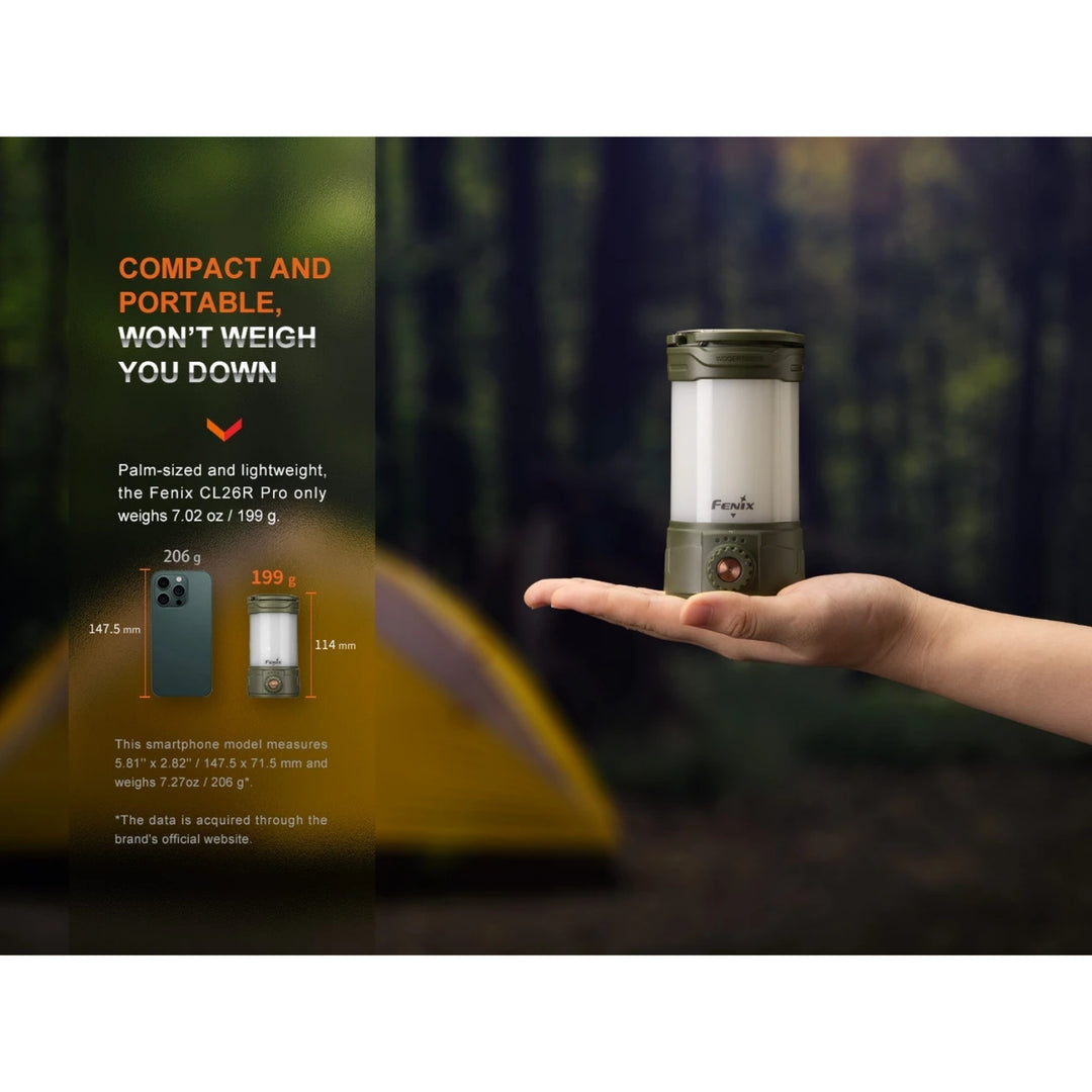 Fenix CL26R Pro Multifunctional Portable Rechargeable Camping Lantern