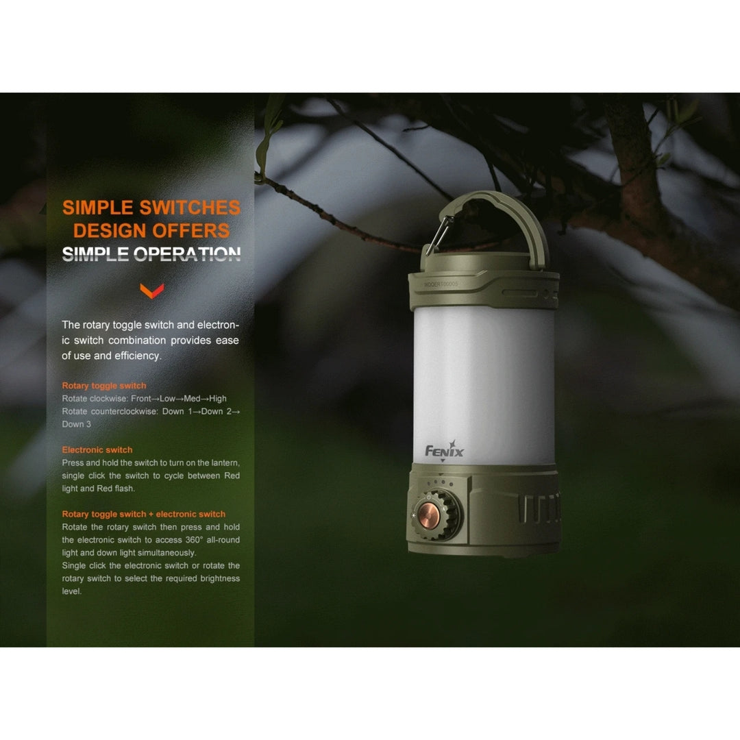 Fenix CL26R Pro Multifunctional Portable Rechargeable Camping Lantern