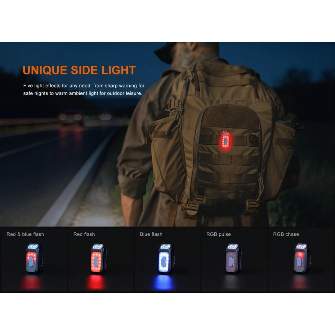 Fenix E04R Rotating Clip On Light