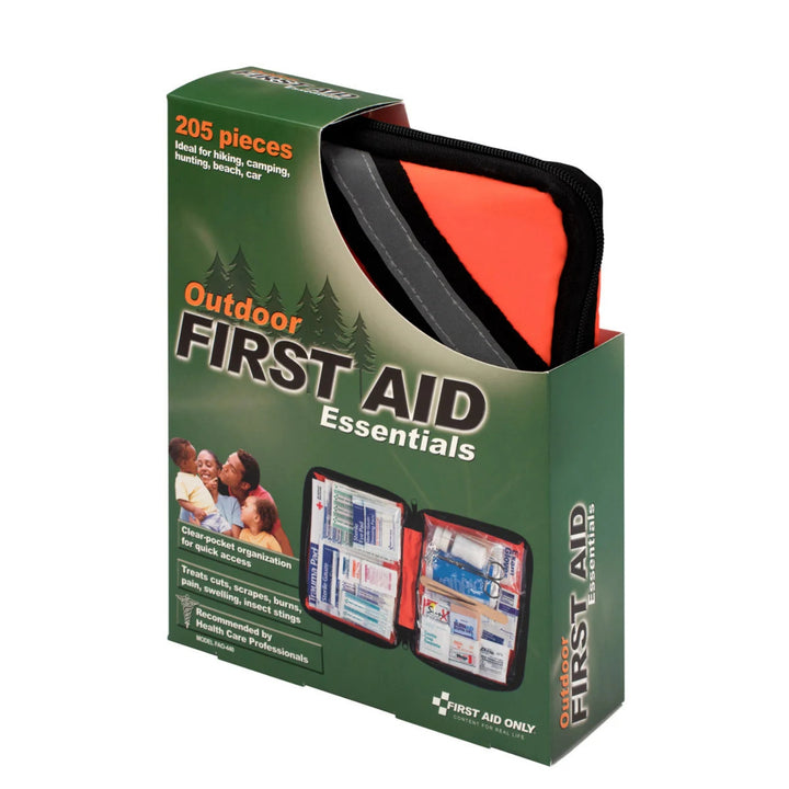 First Aid Only Outdoor First Aid Essentials Kit l 205 Pieces