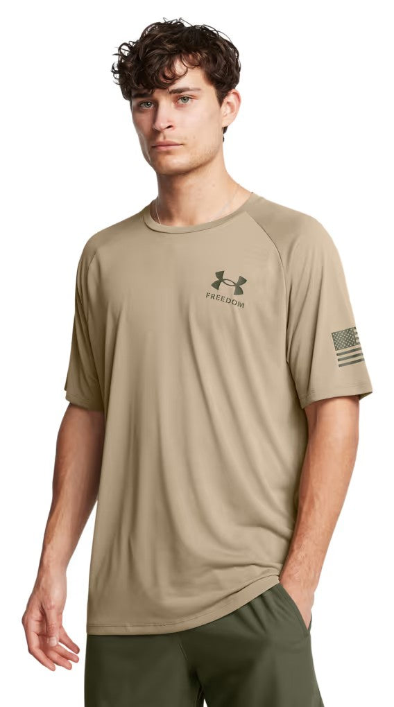 Under Armour Men's Freedom Tech Short Sleeve Tee