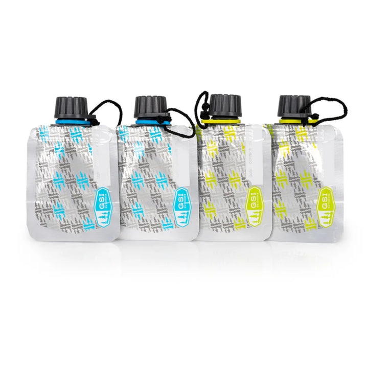 GSI Outdoors Soft Sided Condiment Bottle Set- 2 fl. oz.
