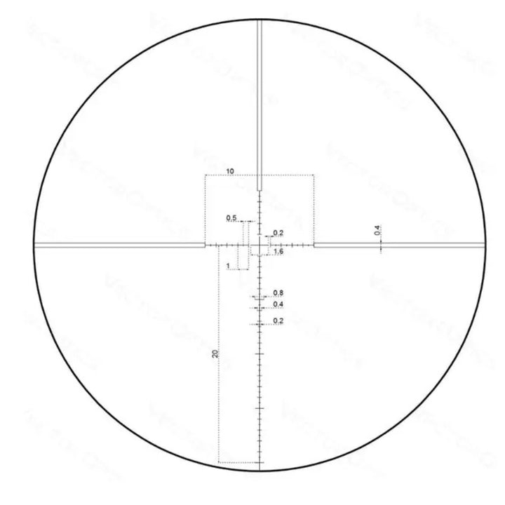 German Precision Optics Centuri 4-16x44i C (MIL reticle)