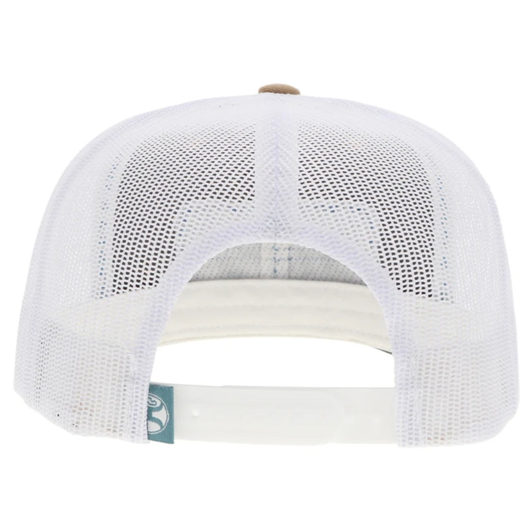 HOOEY "HORIZON" TAN/WHITE HAT