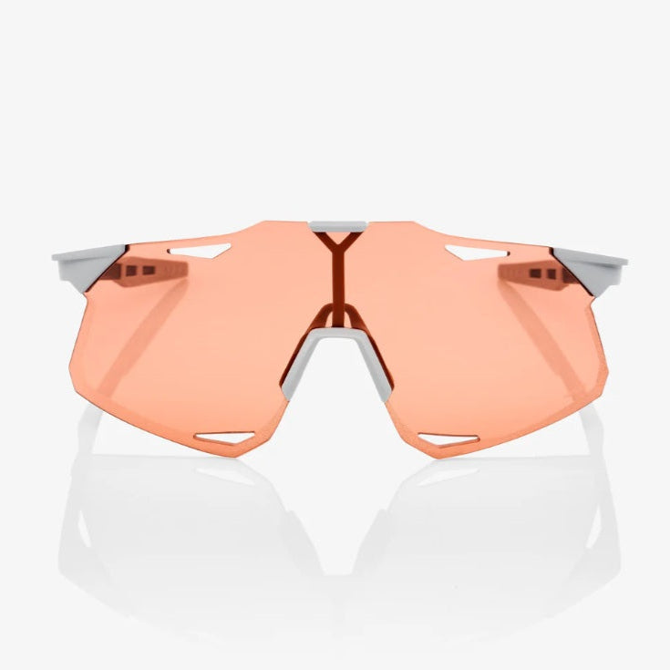100% HYPERCRAFT® Matte Stone Grey HiPER® Coral Lens