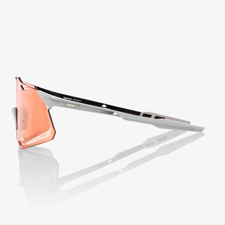 100% HYPERCRAFT® Matte Stone Grey HiPER® Coral Lens