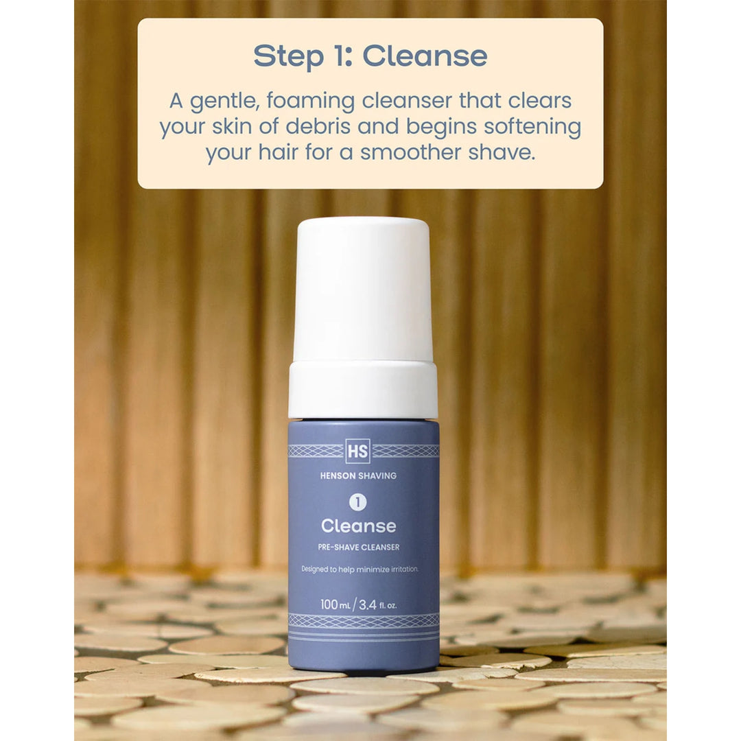 Henson 3 Step Shave Routine
