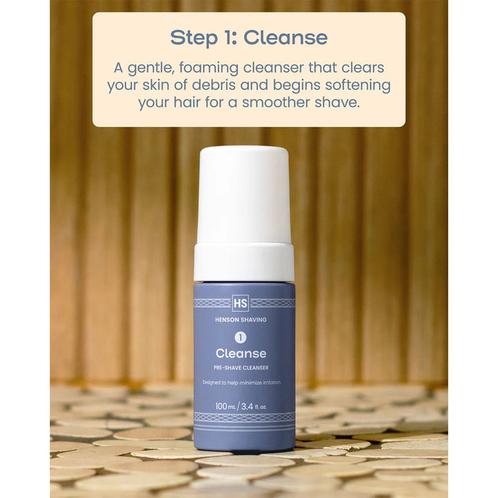 Henson 3 Step Shave Routine