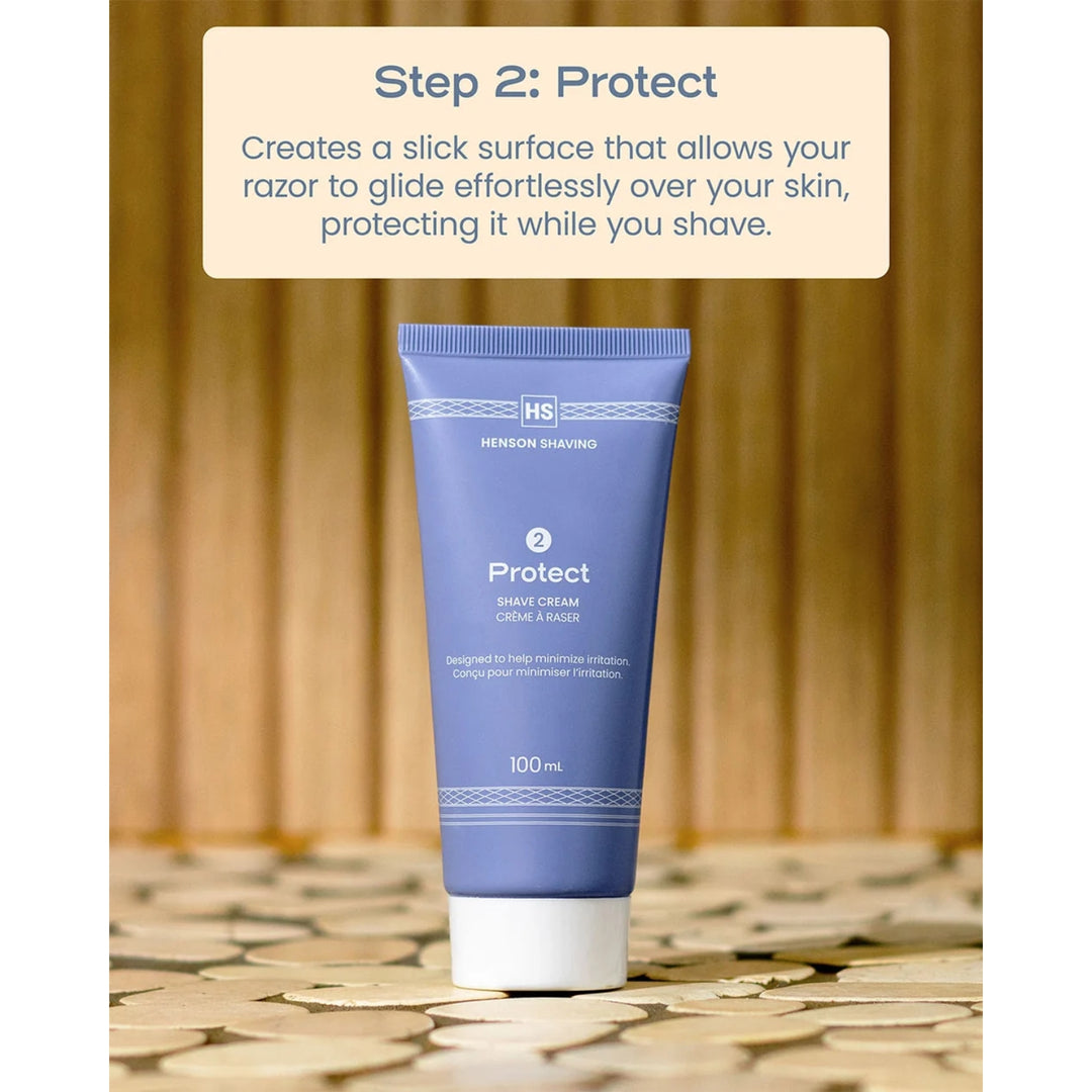 Henson 3 Step Shave Routine