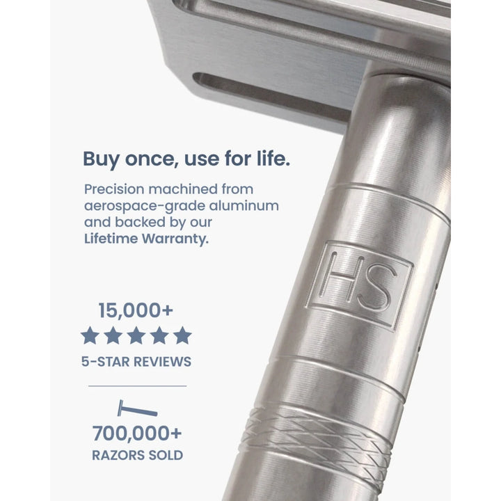 Henson AL13-Mild Safety Razor +25 Blades