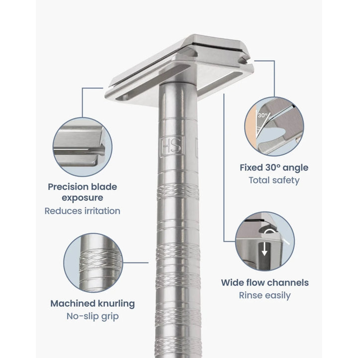 Henson AL13-Mild Safety Razor +25 Blades