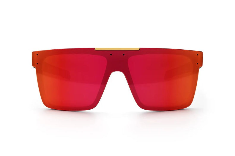 Heatwave Performance Quatro Z87+ Black Frame w/ Firestorm Lens Sunglasses