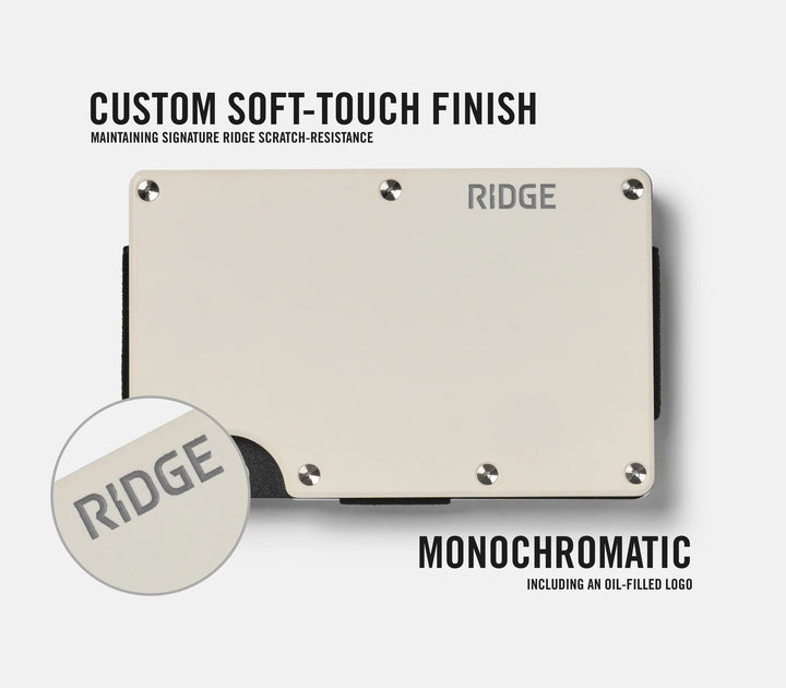 The Ridge Wallet Ceramic Powder Coat Collection