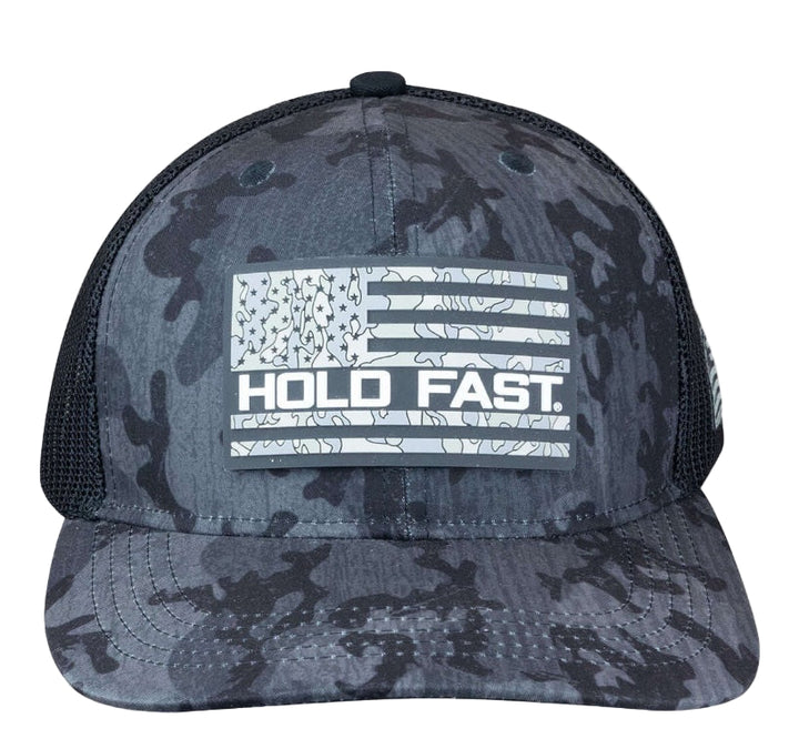 Kerusso HOLD FAST Men's "Dark Grey Desert Camo" Cap