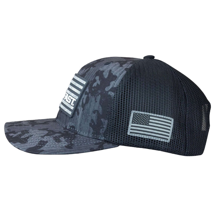 Kerusso HOLD FAST Men's "Dark Grey Desert Camo" Cap