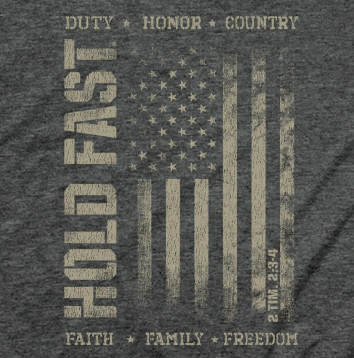 Kerusso HOLD FAST Men's Duty & Honor T-Shirt